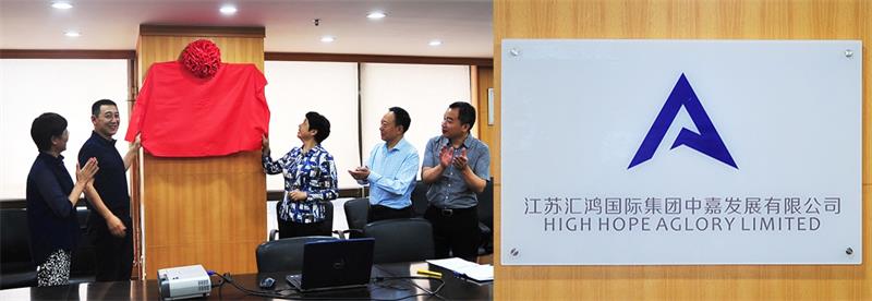 匯鴻中嘉公司舉行VIS視覺(jué)識(shí)別系統(tǒng)和新LOGO啟用儀式